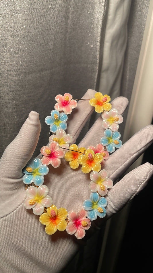 6.4cm mix flower freestyle #3
