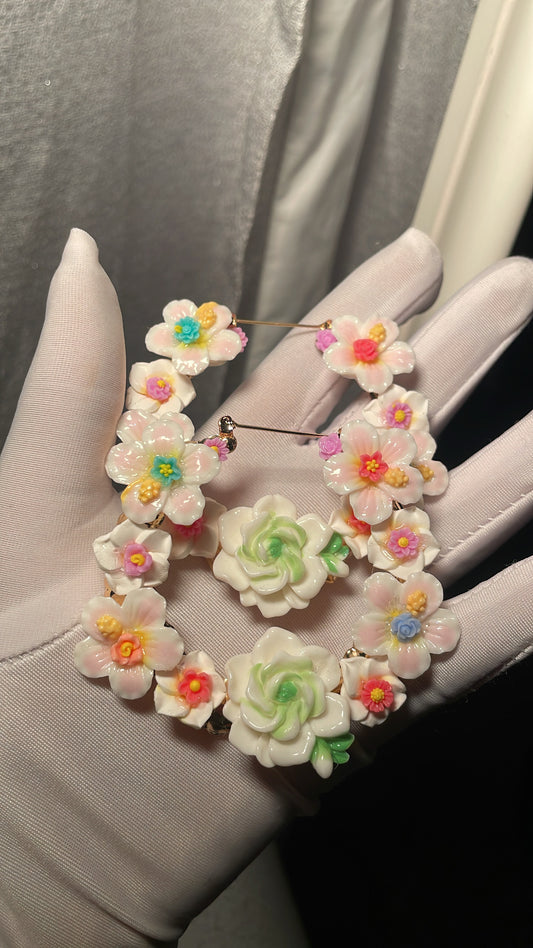 6.4cm mixed flower freestyle #1