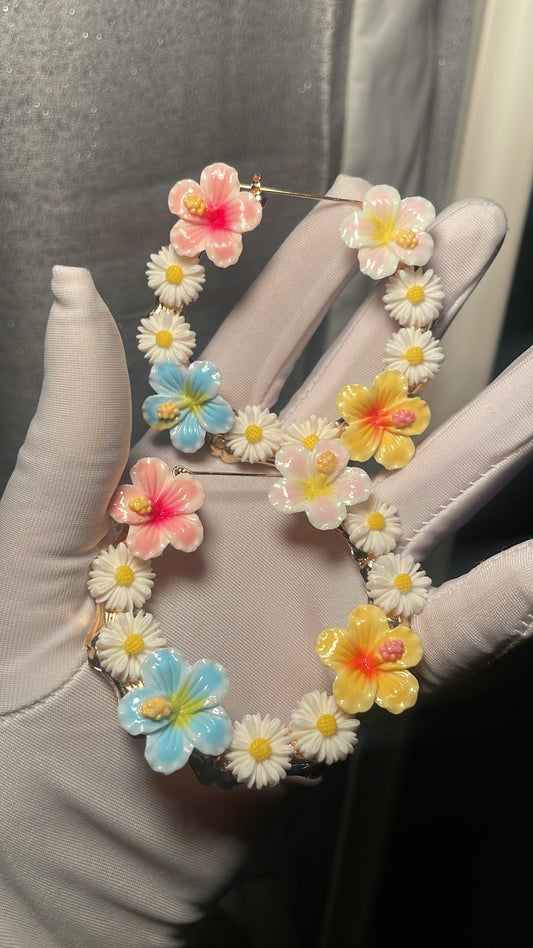 6.4cm mixed flower freestyle #2